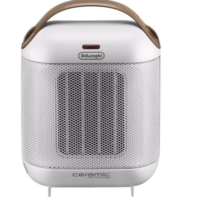 De'Longhi Capsule HFX30C18.IW Ceramic Fan Heater - White