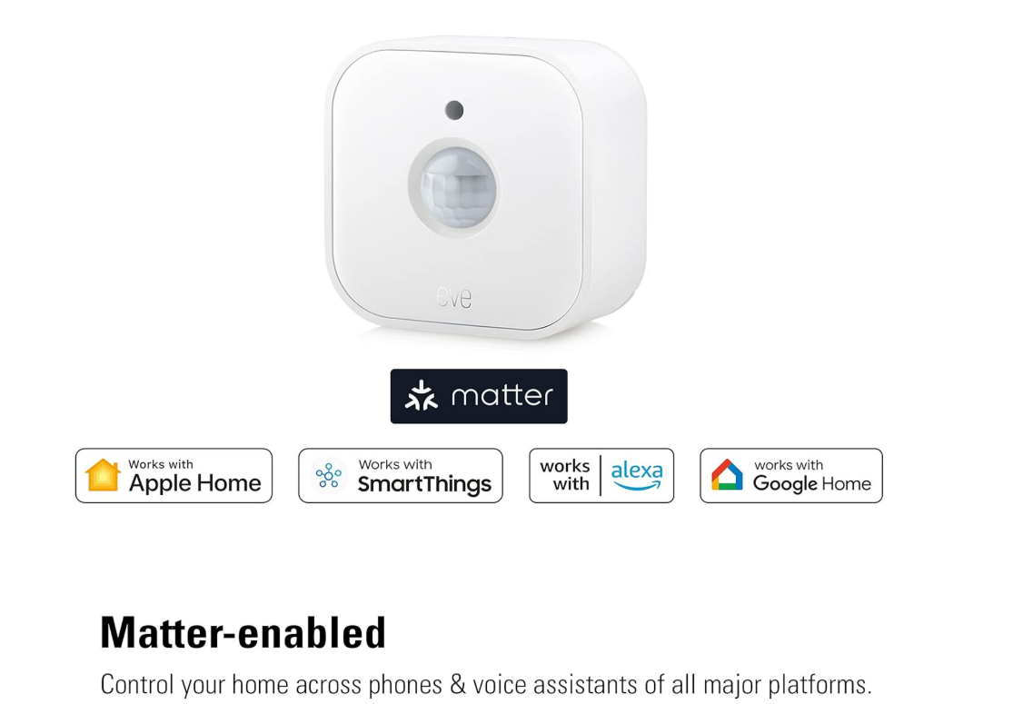 Eve Motion Wireless Motion Sensor