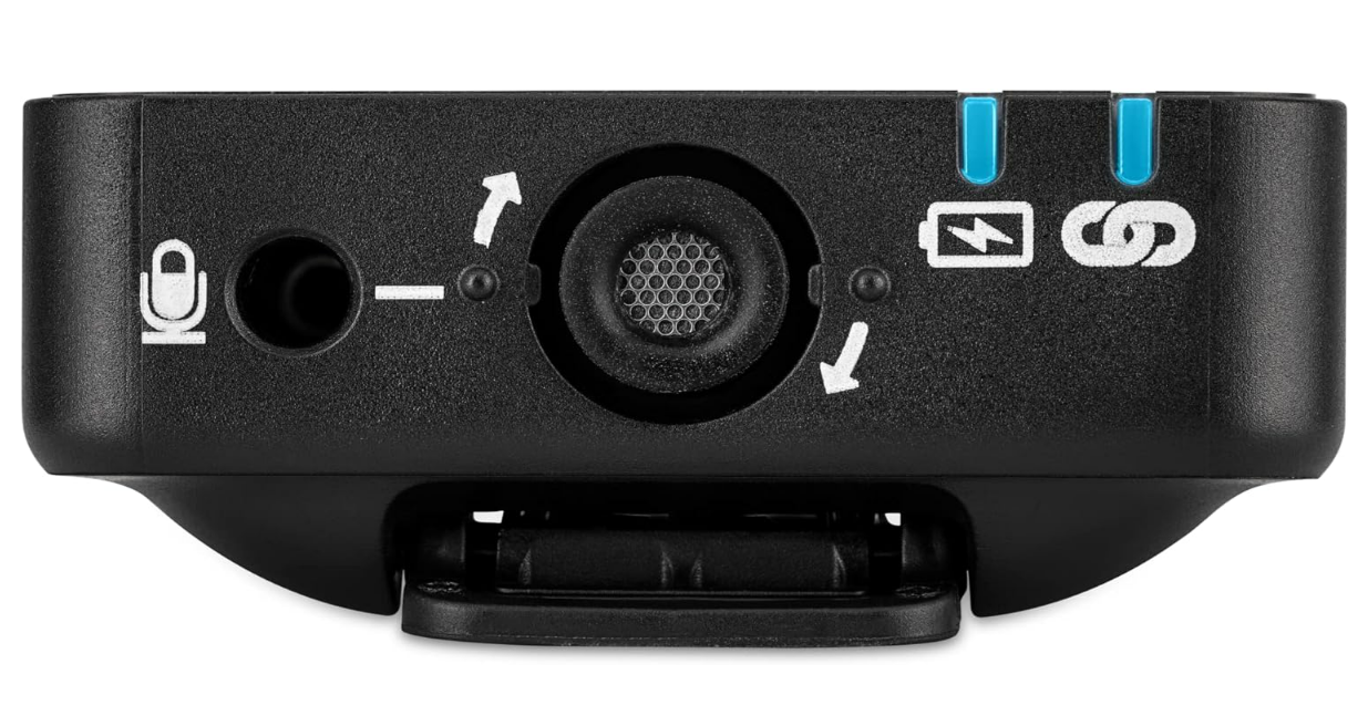 RØDE Wireless GO II Single Ultra-compact Dual-channel Wireless Microphone System with a Built-in Microphone and On-board Recording for Filmmaking, Interviews and Content Creation (Single Set)