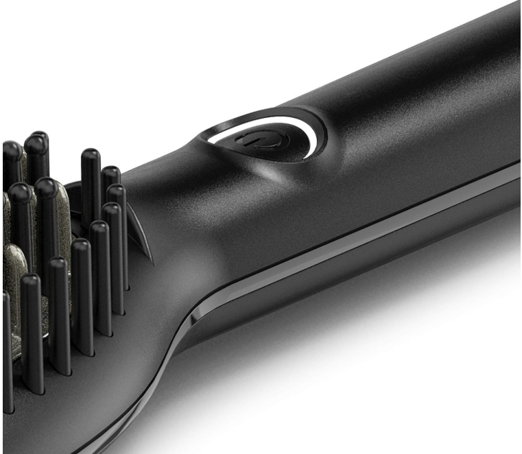 ghd Glide Hot Brush - Hot Brushes for Hair Styling (Black)
