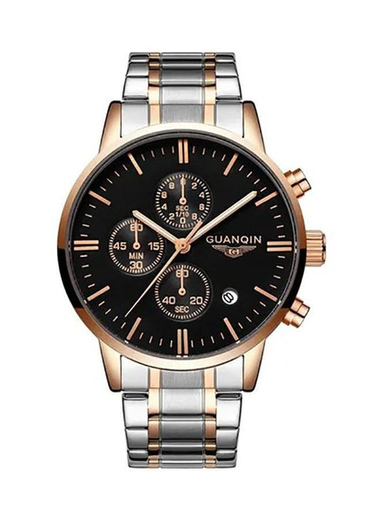Water Resistant Stainless Steel Analog Wrist Watch GQ1200604