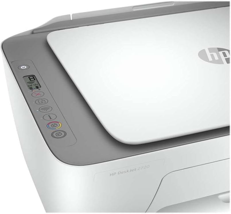Deskjet 2720 All-in-One Printer,Wireless/Print/Copy/Scan [3XV18B] White